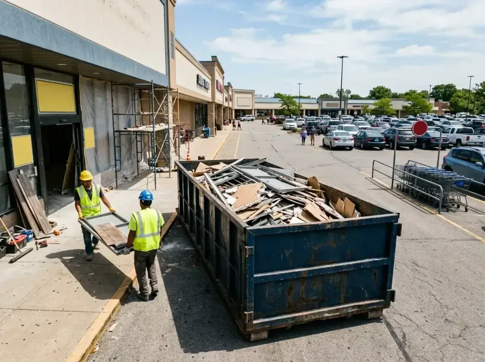 retail-store-renovation-debris-003 — frequently asked questions, Roll-off Dumpster Rentals in Hebron, OH